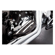 Arlen Ness Deep Cut Passenger Floorboards. Black – FLHX/Universal Peg Mount