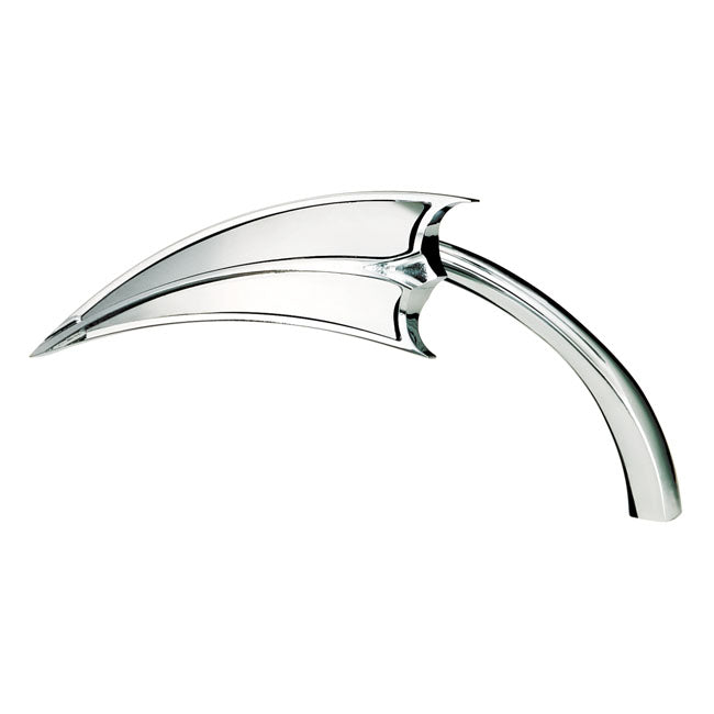 Arlen Ness Scoop Chrome Mirror, Left – USE P/N 544044 FOR YAMAHA