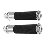 Arlen Ness Beveled Fusion Foot Pegs. Chrome – All Traditional H-D Male Mount