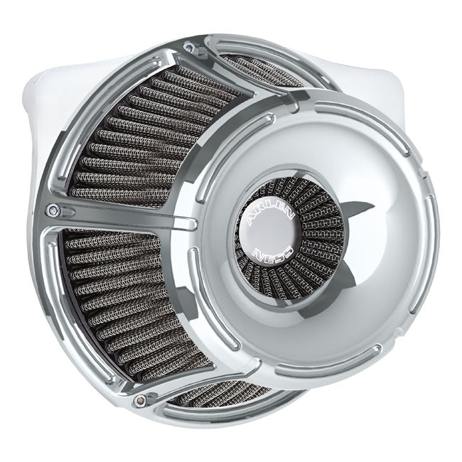 Arlen Ness Inverted Air Cleaner Kit ''Slot Track''. Chrome – 2016–2017 Softail; 2011–2017 CVO…