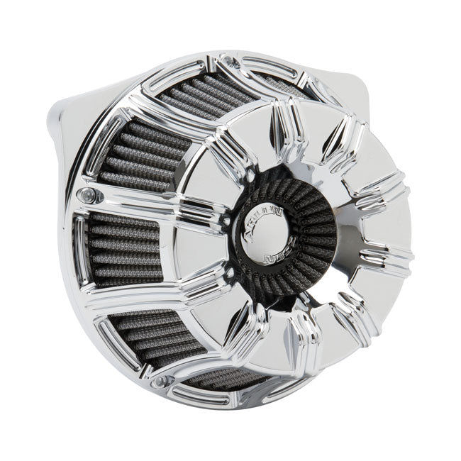 Arlen Ness Inverted Air Cleaner Kit ''10-Gauge''. Chrome – 2016–2017 Softail; 2011–2017 CVO…