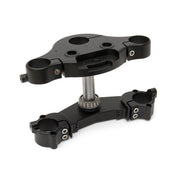 Arlen Ness ''KO'' 7° Raked Triple Trees. Black – 2014–2025 FLT/Touring with 49mm Forks