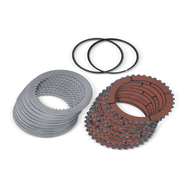 Jims Replacement Clutch Plate Set for Jims Clutch Kit – 1998–2010 Big Twin with 961331; 961332…