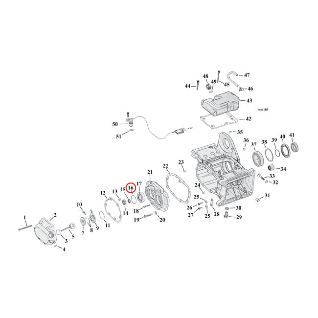 Jims Retaining Ring, Main/Countershaft Bearing – Mainshaft & Countershaft Bearing:…