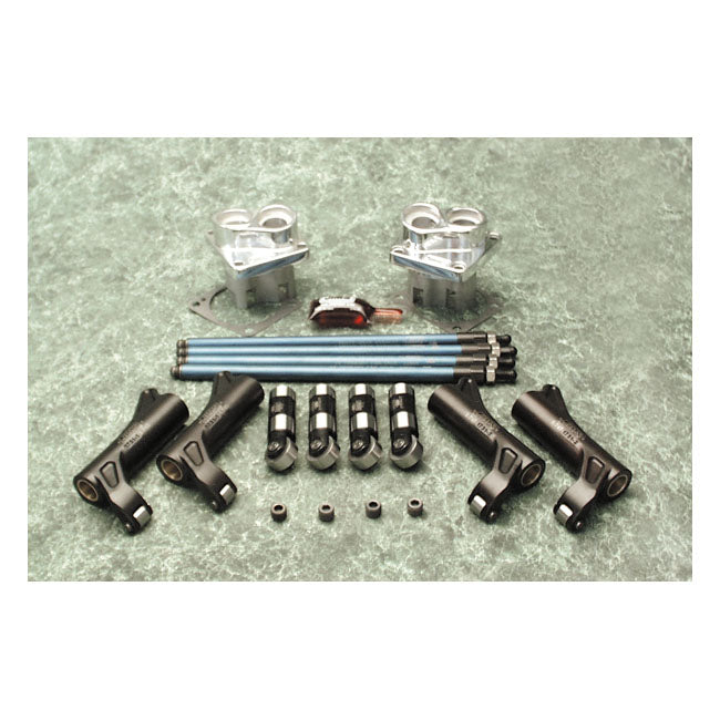Jims Shovel Through Pushrod Oiler Kit. Chrome – 1966–1984 Shovelhead