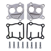 Jims Twin Cam Billet Tappet Cover Set. Polished – 1999–2017 Twin Cam