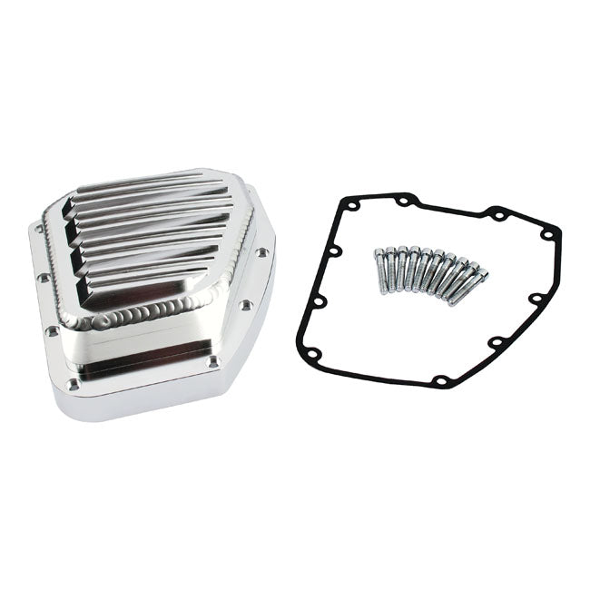 Jims Handcrafted Cam Cover. Chrome – 2001–2017 Twin Cam; S&S T-series Engines