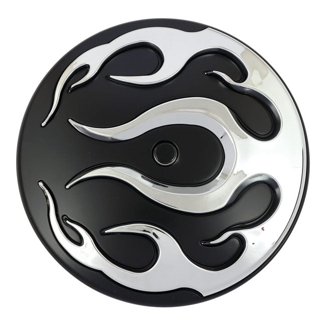 MCS Flame Air Cleaner Cover Insert – 1999–2015 Twin Cam
