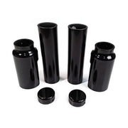 Cult-Werk 6-Piece Fork Tube Cover Kit S. Gloss Black – 2007–2011 VRSCR V-Rod; Night Rod; Night…