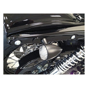 Cult-Werk Turn Signal Mount Kit. Rear. No Angle. Black – Most Softail; Dyna; XL Sportster; Custom…