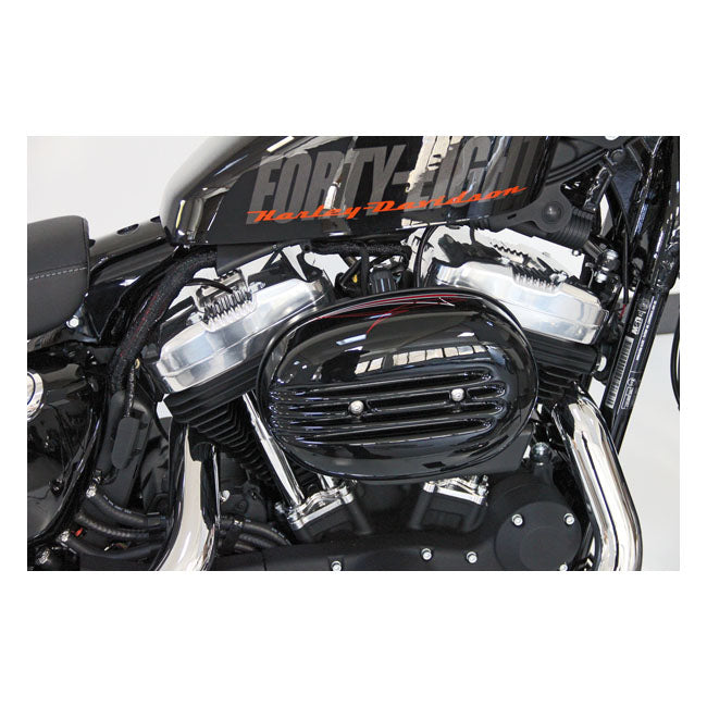 Cult-Werk Air Cleaner Cover. Finned – 2004–2020 XL Sportster with Stock Oval…