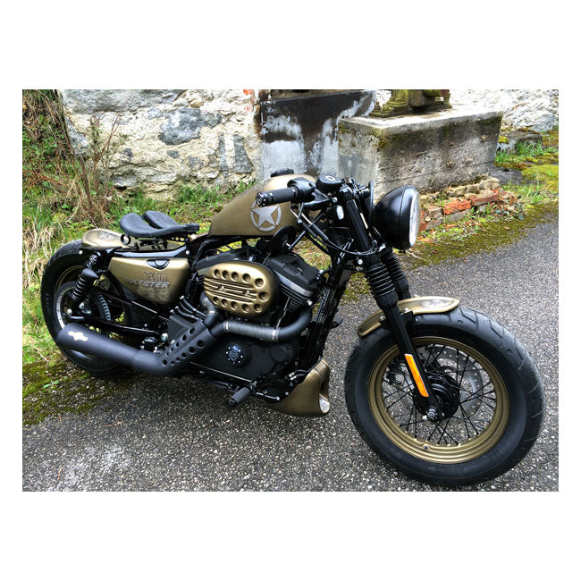 Cult-Werk Bug Spoiler ''Bobber''. Matte Black – 2004–2022 XL Sportster