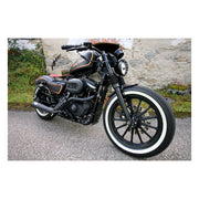 Cult-Werk Bug Spoiler ''Old School''. Gloss Black Steel – 2004–2022 XL Sportster