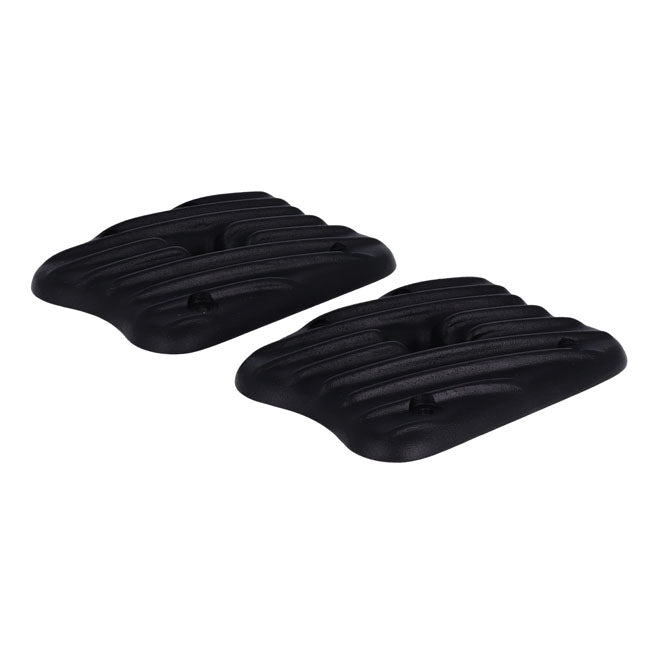 EMD Sportster Ribster Rocker Cover Set. Black – 1986–2003 XL Sportster