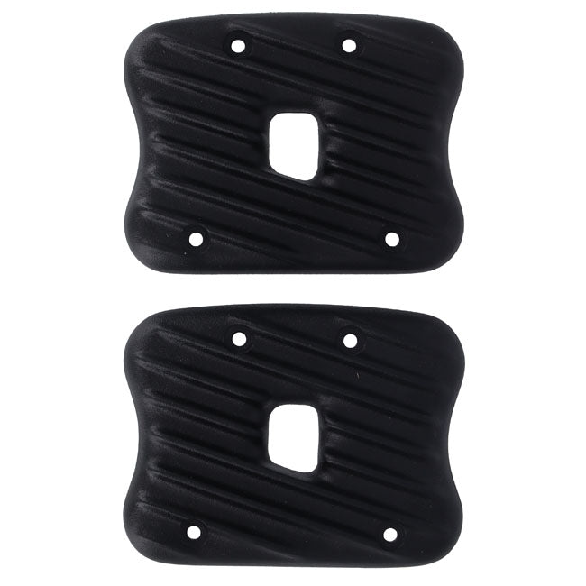 EMD Sportster Ribster Rocker Cover Set. Black – 1986–2003 XL Sportster