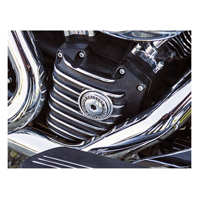 EMD Cam Cover ''Snatch''. Black Cut – 2001–2017 Twin Cam; S&S T-series Engines