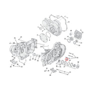 MCS Sprocket Shaft Bearing Spacer Shim .114" – 1977–2003 XL Sportster
