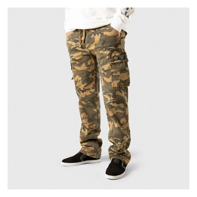 West Coast Choppers WCC M-65 Cargo Pants Camouflage – S