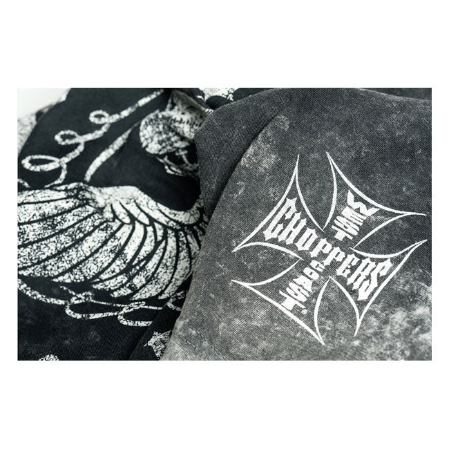 West Coast Choppers WCC Ride Hard Sucker Vintage T-shirt Black – S