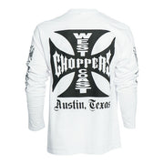 West Coast Choppers WCC OG Cross Long Sleeve White – S