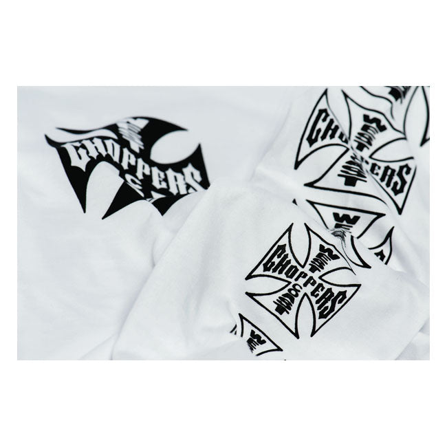 West Coast Choppers WCC OG Cross Long Sleeve White