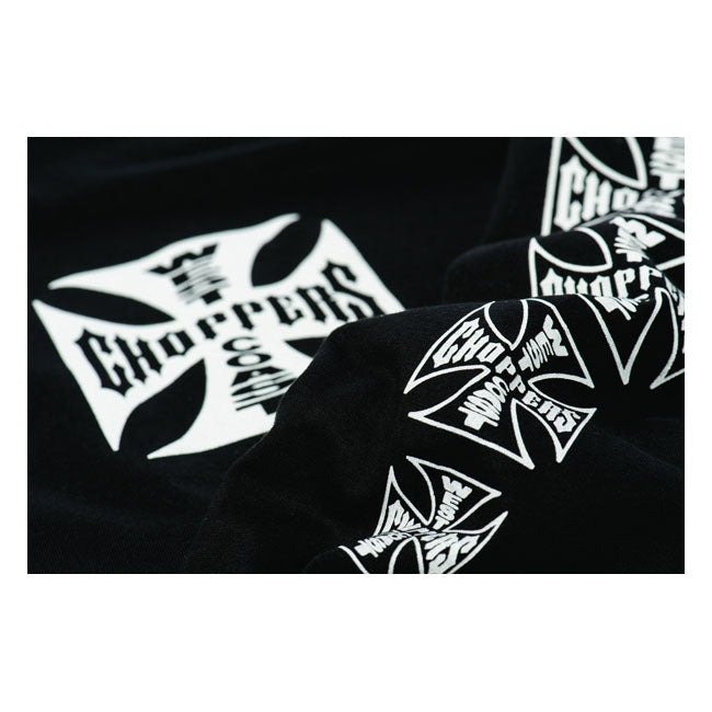 West Coast Choppers WCC OG Cross Long Sleeve Black – S