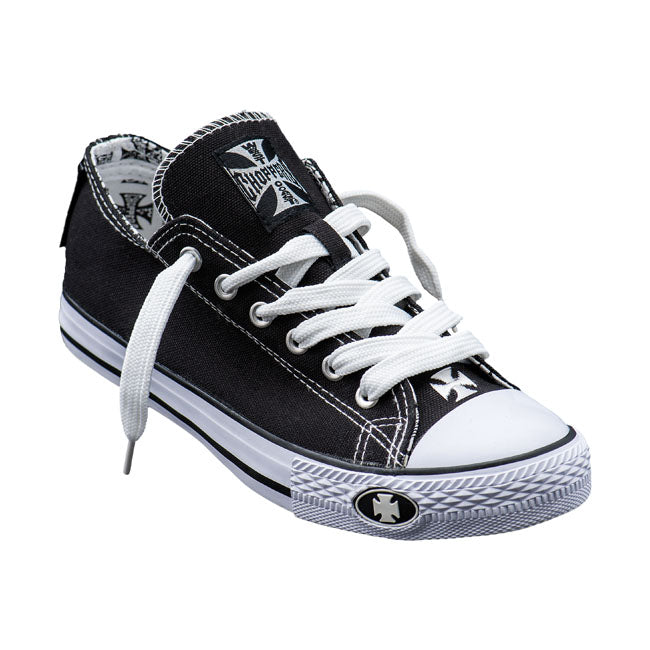 West Coast Choppers WCC Warrior Low Tops Shoes Black – 36