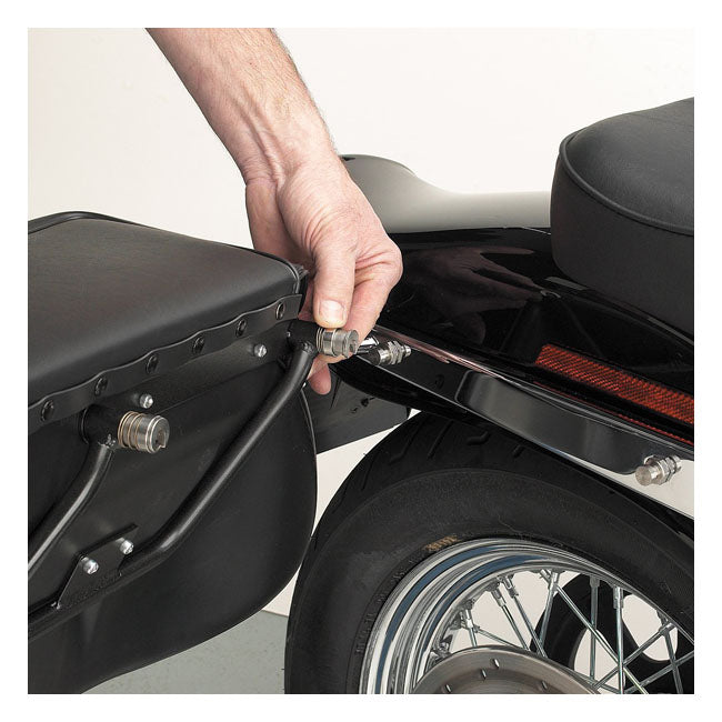 Cycle Visions Barebacks Saddlebag Mount Kit – 2003–2015 FXST/S; 2003–2017 FLSTF…