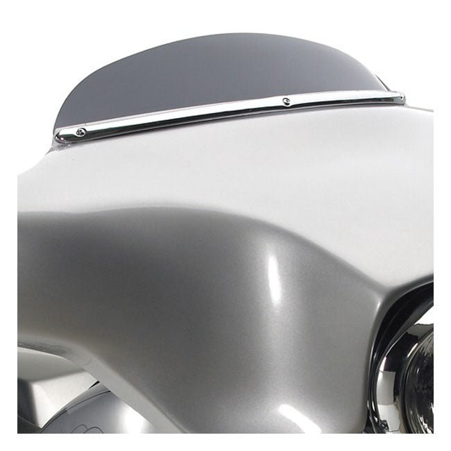 Cycle Visions Tech Windshield Trim. Chrome – 1996–2013 FLHT; FLHX