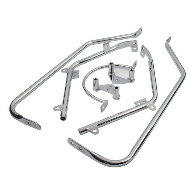 Cycle Visions Bagster Saddlebag Mount Chrome – 2004–2013 Sportster; 2008–2011 883…
