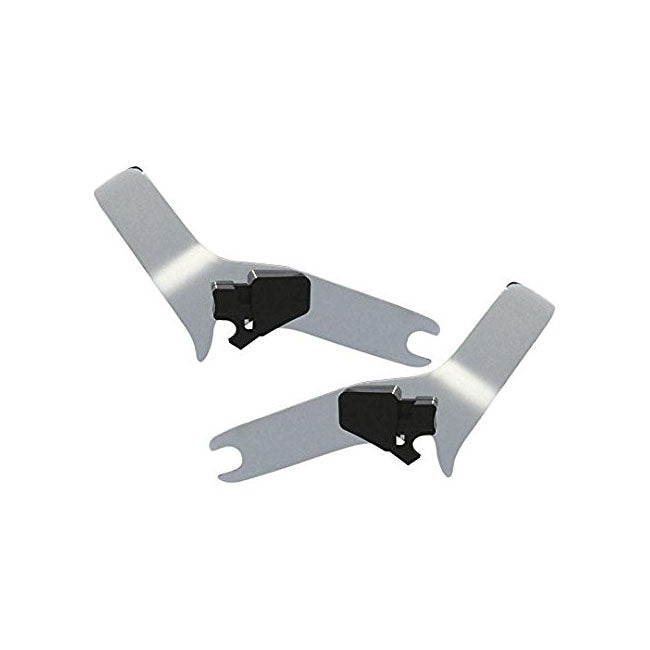 Cycle Visions Detachable Sissy Bar Side Plates. Chrome – 2009–2025 FLT/Touring with Correct…
