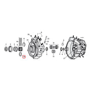 MCS Sprocket Shaft Bearing Spacer Shim .104" – 1969–2002 Big Twin; Twin Cam B