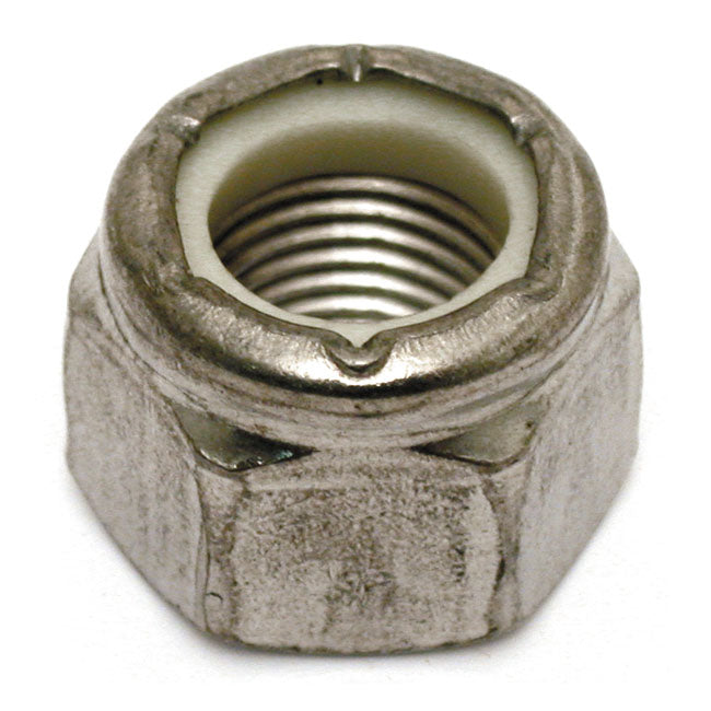 Gardner-Westcott 1/2-20 Locknut Stainless – 1941–2007 Big Twin; XL Sportster