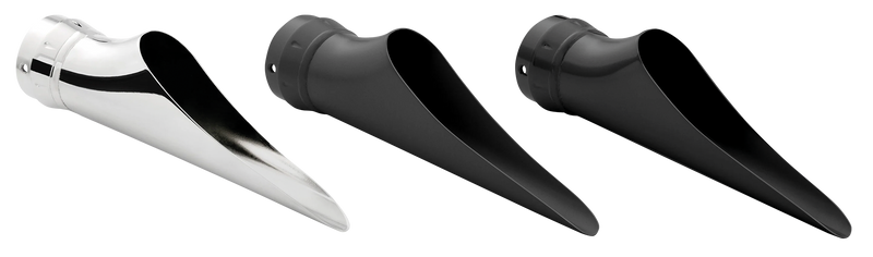 2.5" CREEPER END CAP CHROME