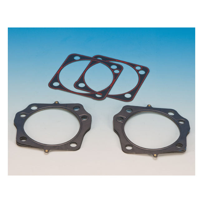 James Gaskets Cylinder Head & Base Gasket Kit. MLS/RCM 4-1/8" Bore – 1984–2017 S&S 4-1/8" Engines