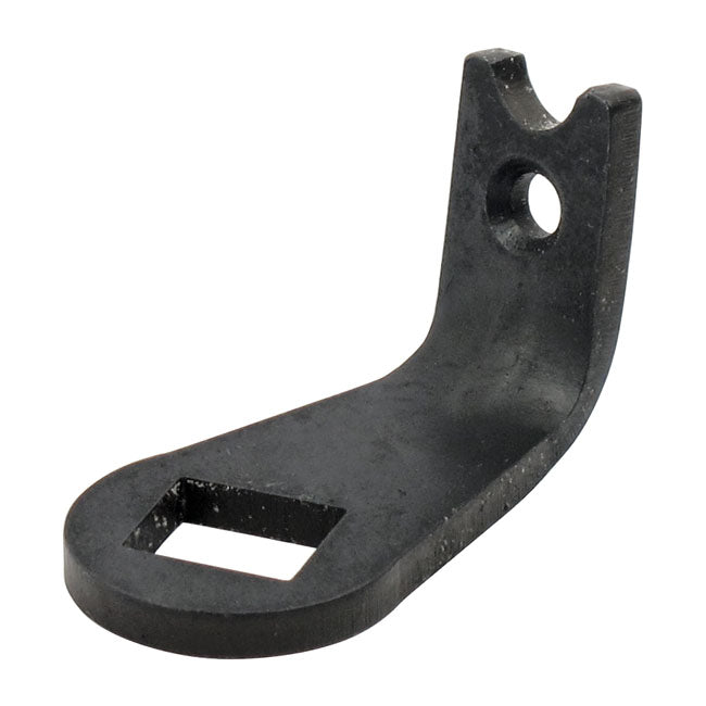 Samwel WL Side Valve Plate, for Jiffy Spring. Black – 1930–1952 DL; RL; WL 45" Flathead Models