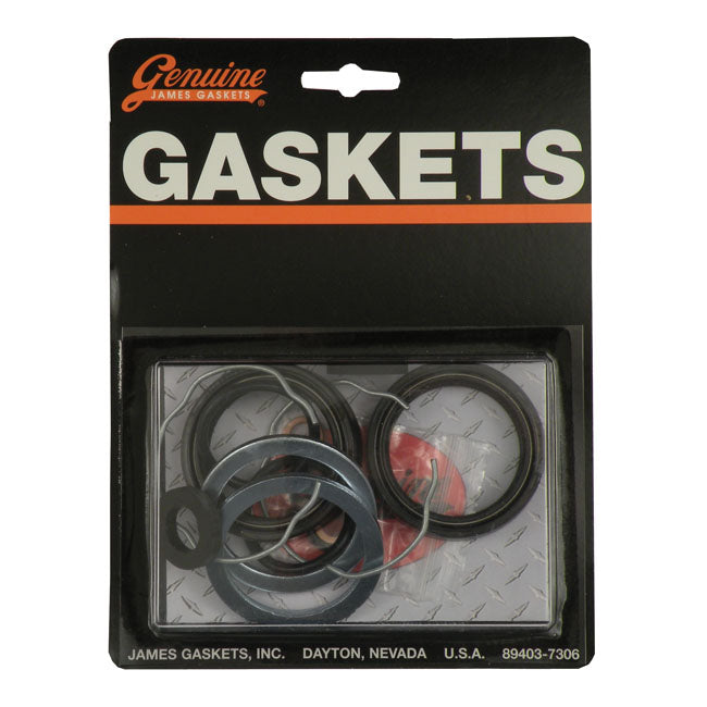 James Gaskets Fork Seal Rebuild Kit. 41mm Fork Tubes – 1984–1986 FXWG; 1984–2017 Softail…