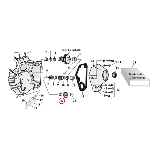 S&S Steel Breather Valve. STD – 1936–1947 Big Twin