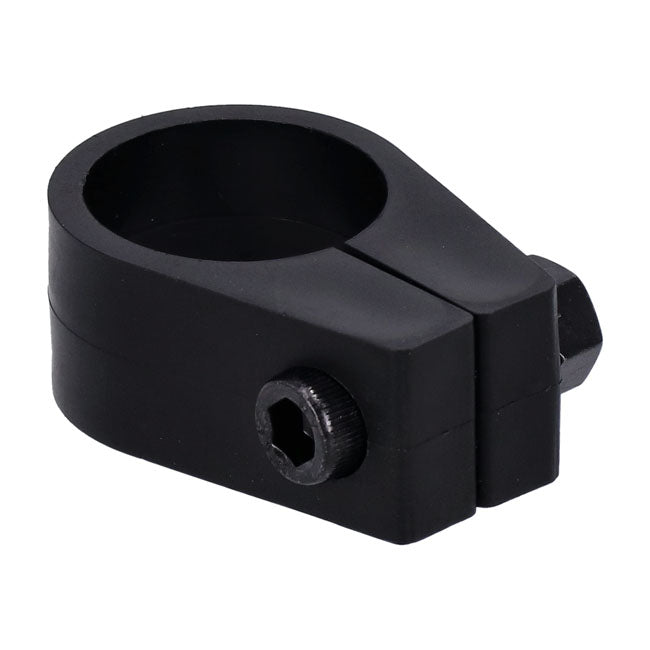 Jagg Universal Oil Cooler Clamp. 1-3/8", Black