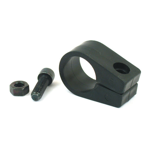 Jagg Universal Oil Cooler Clamp. 1", Black