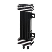 Jagg Oil Cooler Kit. Vertical Mount, 6 Row, Deluxe Diamond – 1955–1983 Big Twin; 1982–1994 FXR…