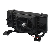 Jagg Oil Cooler Kit. Low Mount - Horizontal - 10 Row - Fan – 1984–2008 FLT/Touring