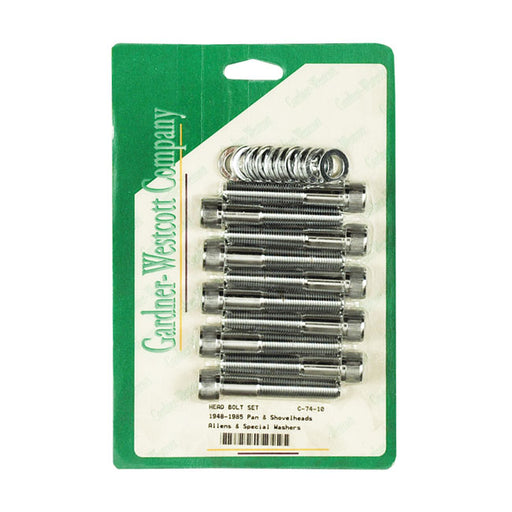 Gardner-Westcott Head Bolt Kit, Allen – 1948–1984 Big Twin
