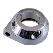 MCS Custom Throttle Clamp, Single Cable. Chrome