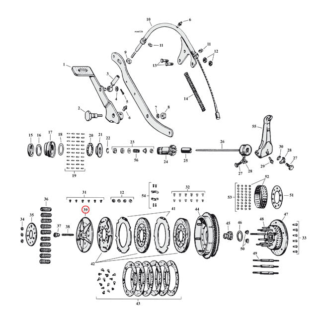 Samwel Release Disc, Clutch – 1941–1973 45" SV