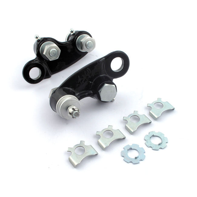 Samwel Replacement Rocker Set for STD to +12" Springer Forks. Black – 1936–1948 Big Twin; All WLC; All…