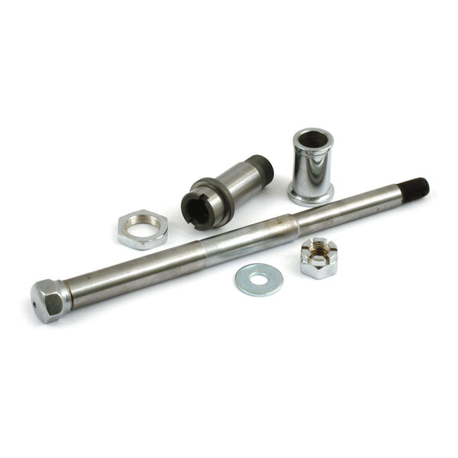 Samwel Front Wheel Axle Set. Chrome – 1936–1948 UL; EL; FL; 1942–1943 WLC…