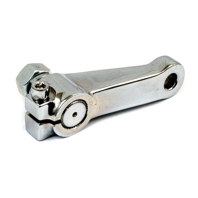 Samwel Replacement Support Bracket for Pedal Siren – 1958–1985 Big Twin Swingarm