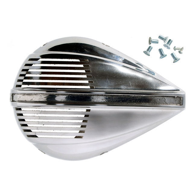 Samwel Replacement Teardrop Siren Cover, Aluminum – All Mechanical Siren Models