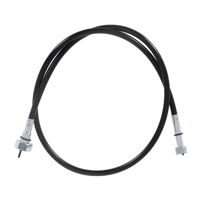 MCS Speedo Cable, Rear Wheel Drive. Black Vinyl – 1937–1952 45" Flatheads. With Stock and…